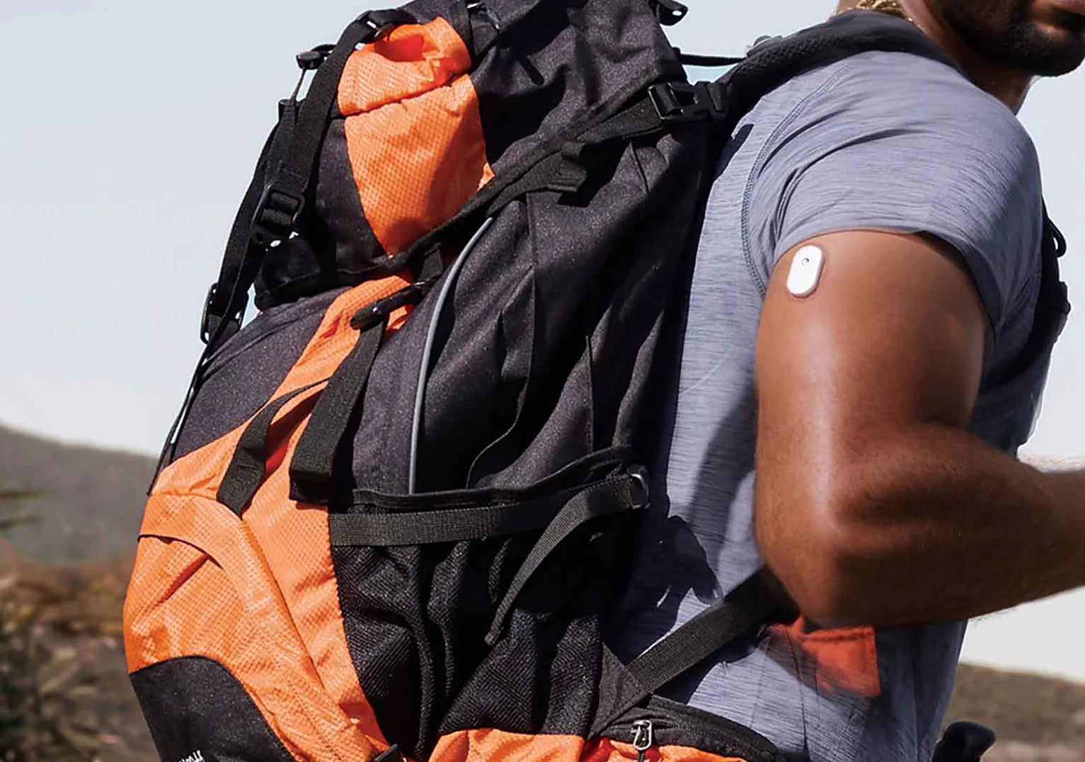 Discreet GS1 sensor on the upper arm