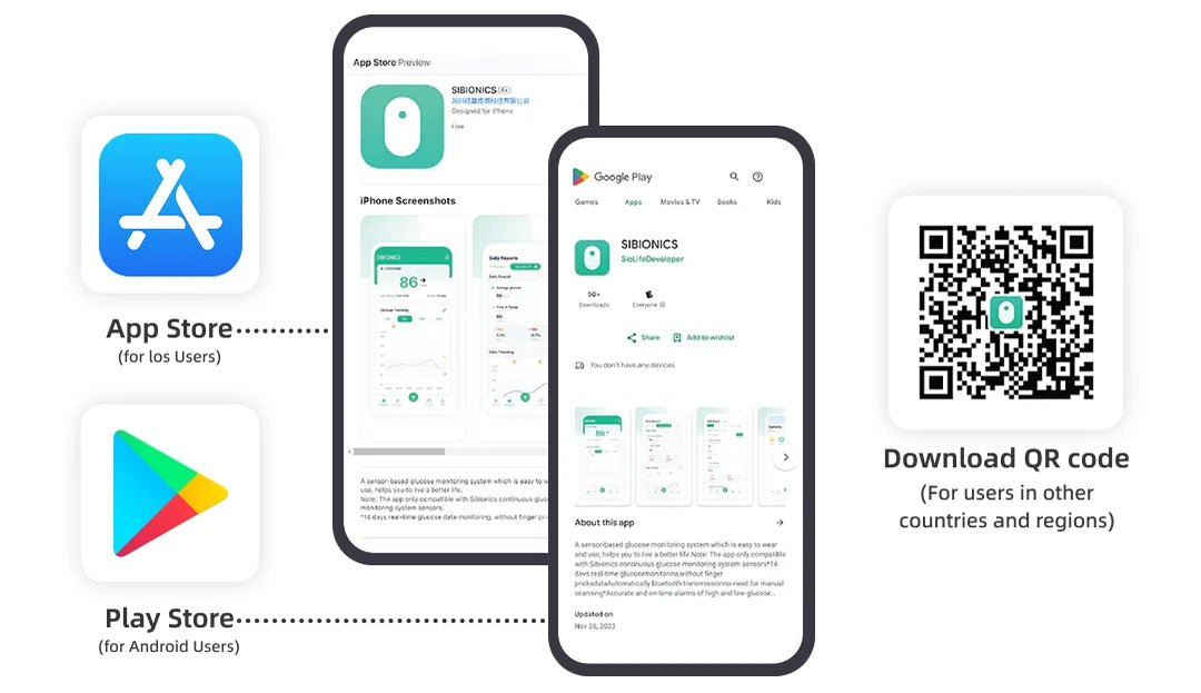 Download the SIBIONICS app
