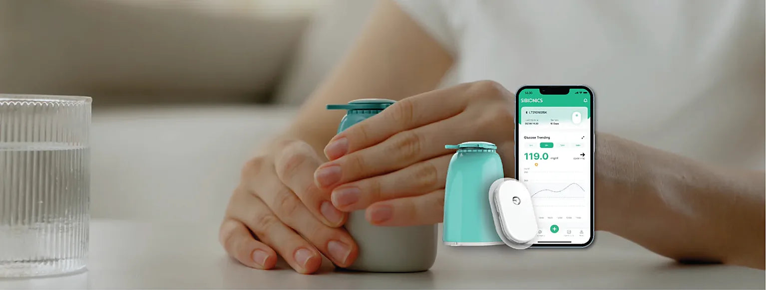 GS1 applicator, sensor and the SIBIONICS app